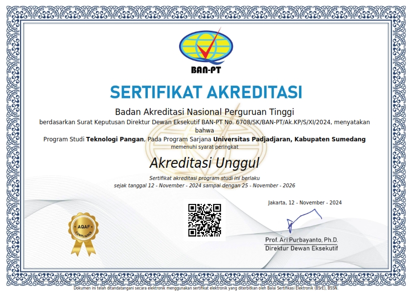 s1 teknologi pangan